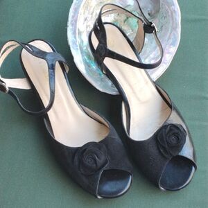 Renata Donati Black Low Heels